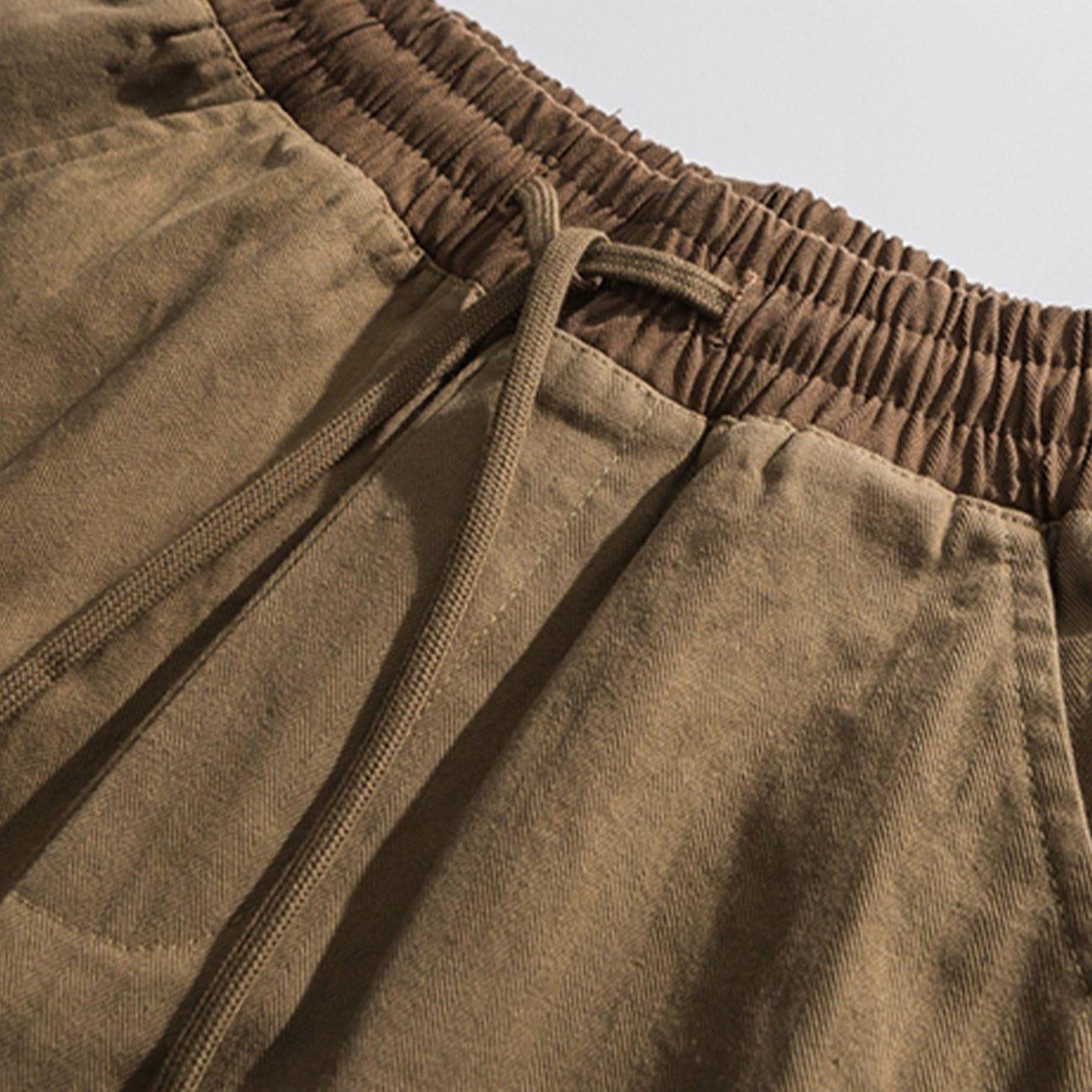 Tntwear® - Solid Color Cargo Pants - tntwear1
