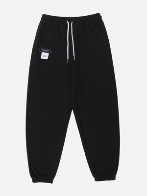 Tntwear® - Solid Color Embroidery Sweatpants - tntwear1