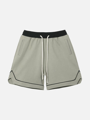 Tntwear® - Splicing Drawstring Shorts - tntwear1