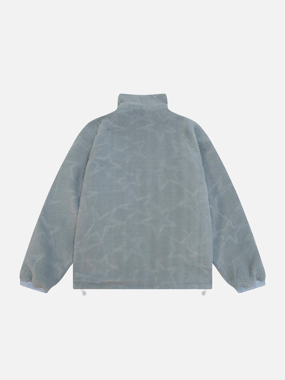 Tntwear® - Star Plaid Two-sided Winter Coat - tntwear1