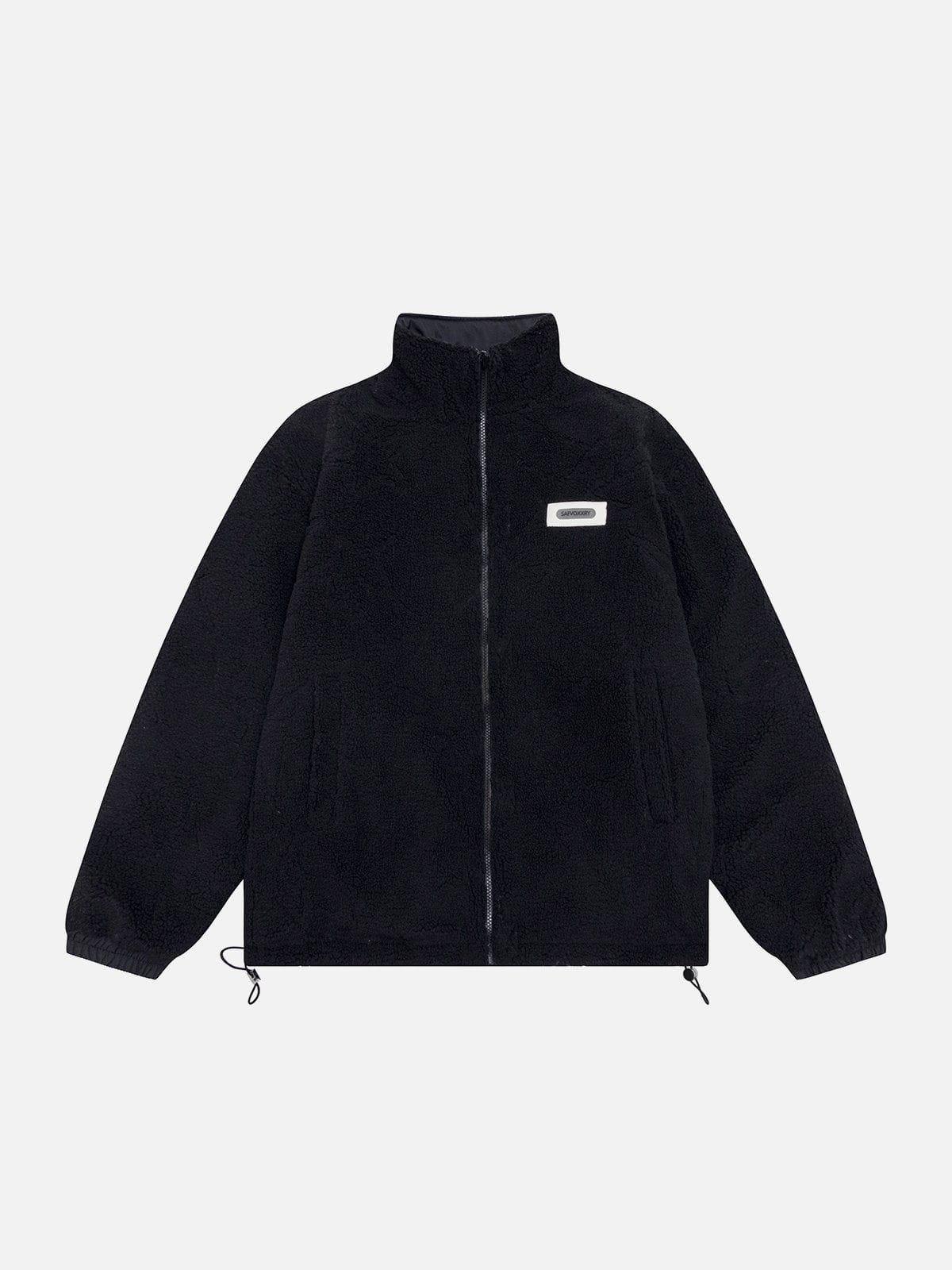 Tntwear® - Star Plaid Two-sided Winter Coat - tntwear1