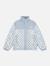 Tntwear® - Star Plaid Two-sided Winter Coat - tntwear1