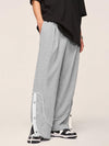 Tntwear® - Stripe Buckle Drawstring Sweatpants - tntwear1