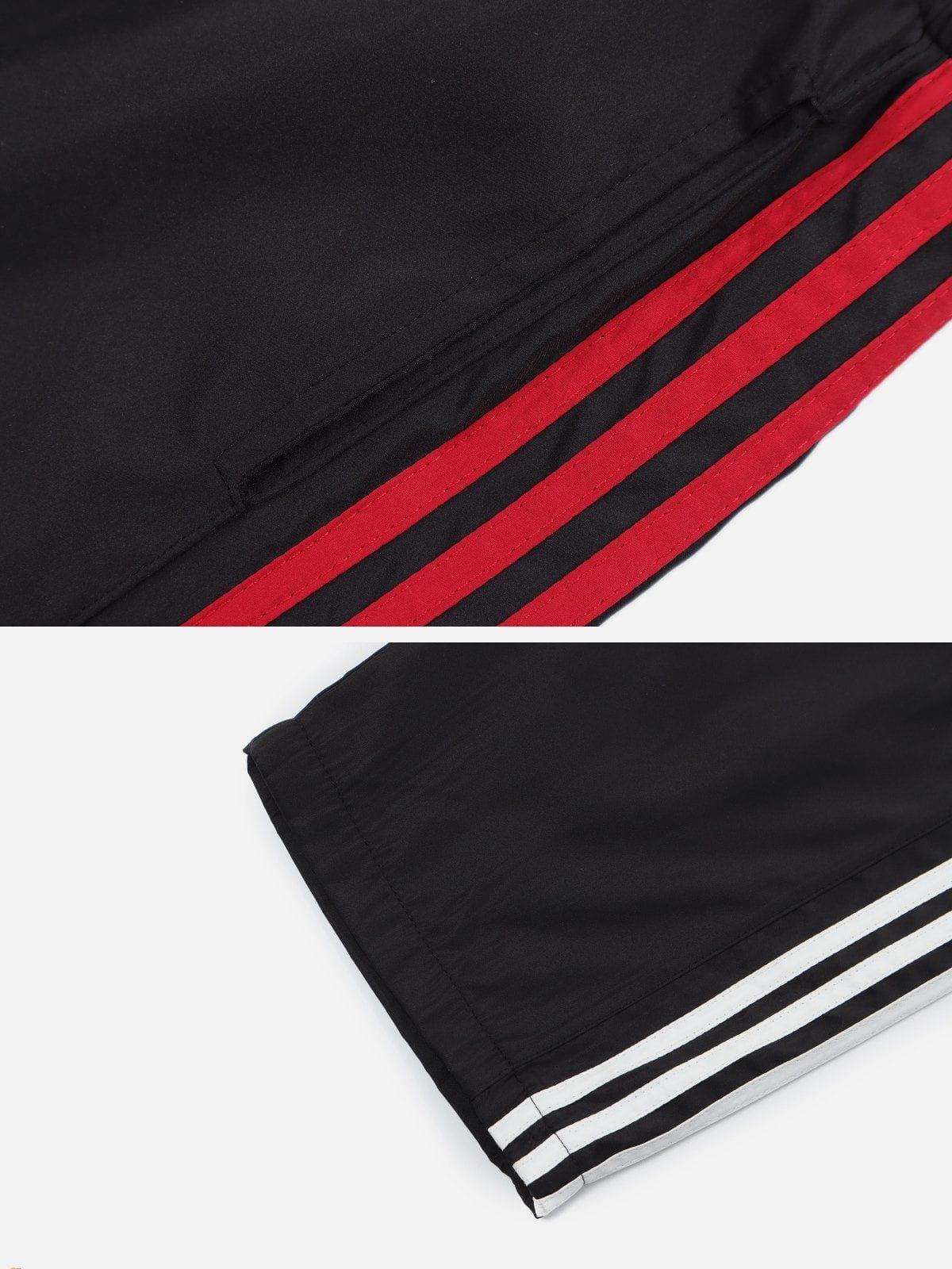 Tntwear® - Stripe Clashing Colors Sweatpants - tntwear1