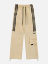 Tntwear® - Tapered Leg Striped Sweatpants - tntwear1