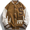 Tntwear® - Vintage High School Jacket Flocked Heart - tntwear1