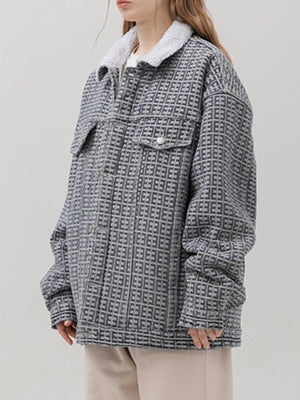 Tntwear® - Vintage Jacquard Winter Coat - tntwear1