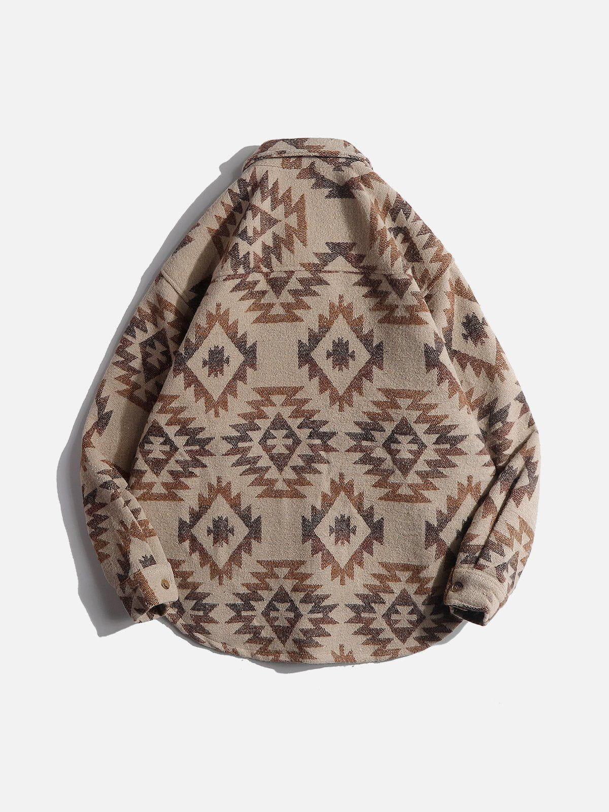 Tntwear® - Vintage Print Shacket - tntwear1