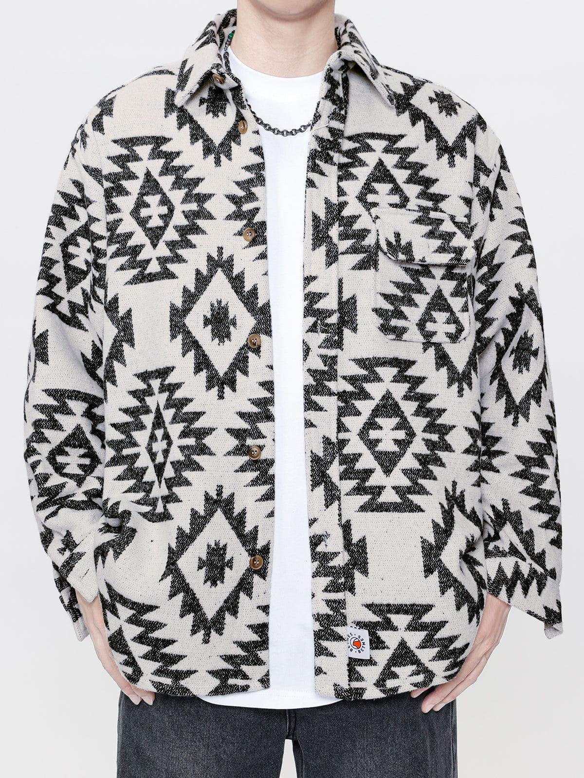 Tntwear® - Vintage Print Shacket - tntwear1