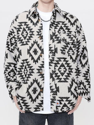 Tntwear® - Vintage Print Shacket - tntwear1