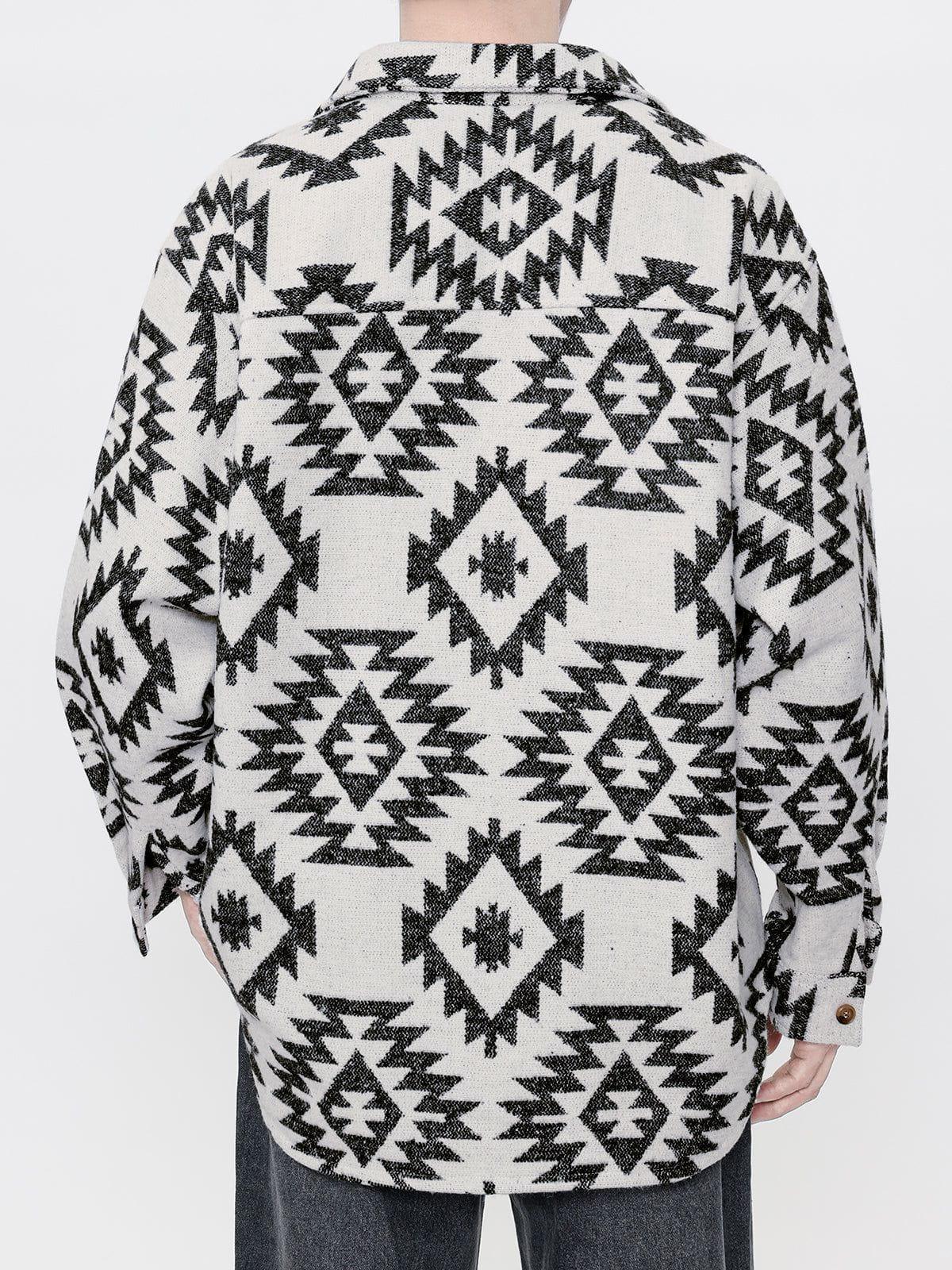 Tntwear® - Vintage Print Shacket - tntwear1