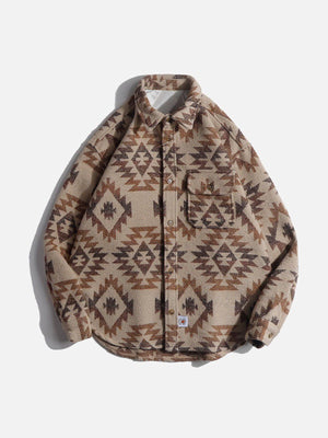 Tntwear® - Vintage Print Shacket - tntwear1