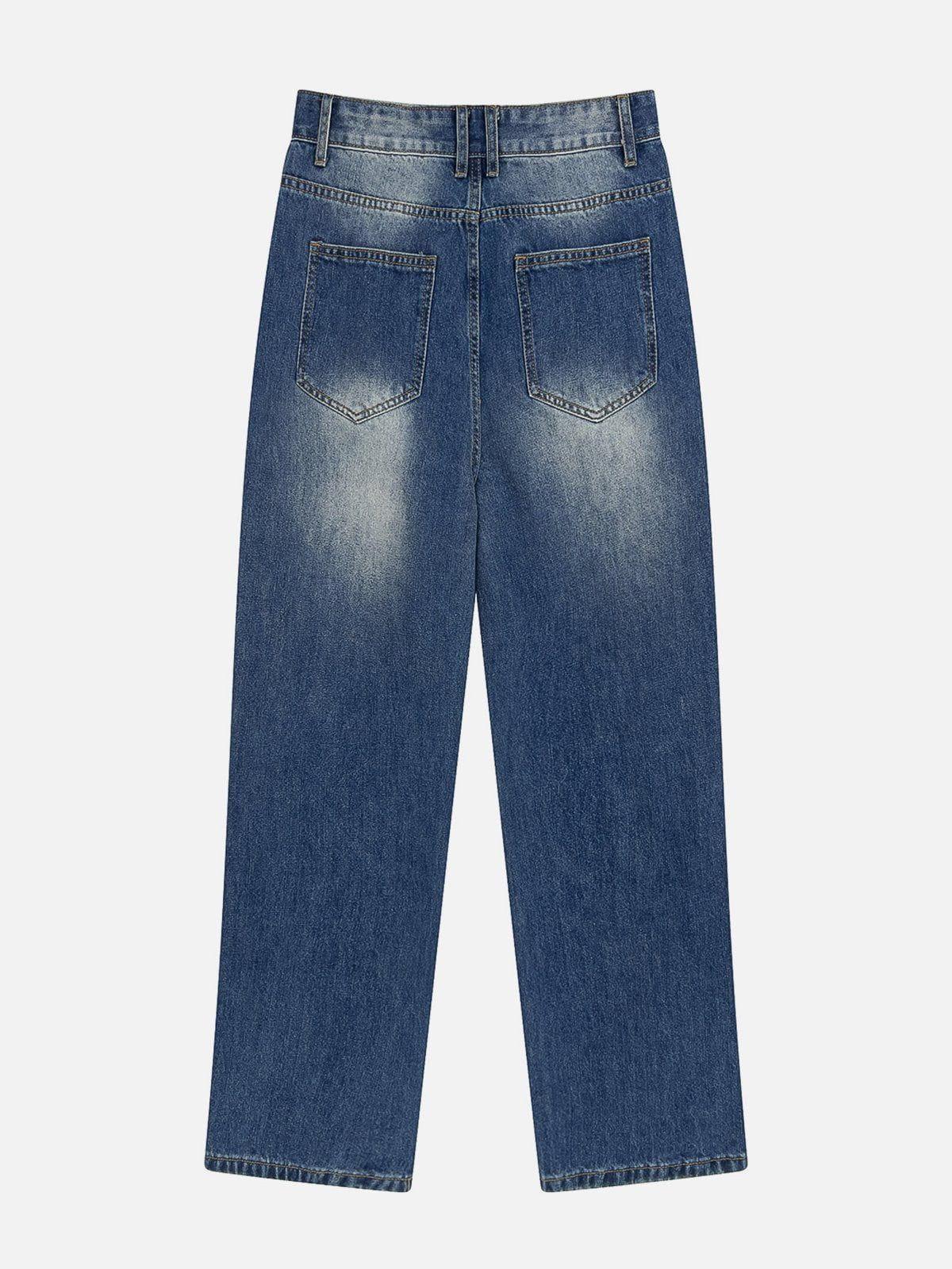 Tntwear® - Vintage Washed Jeans - tntwear1