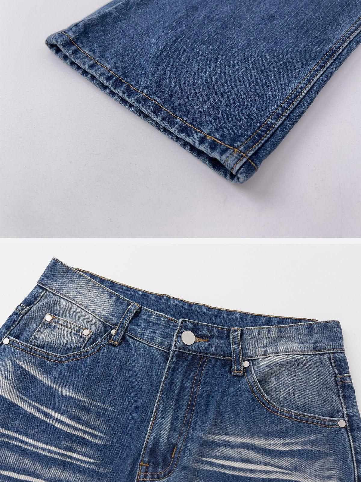 Tntwear® - Vintage Washed Jeans - tntwear1