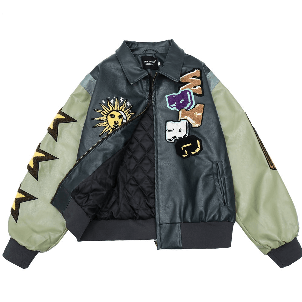 Tntwear® - WHEEZY Baseball Jacket - tntwear1