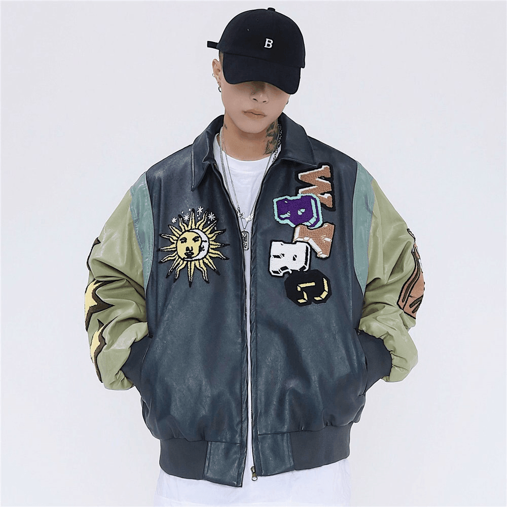 Tntwear® - WHEEZY Baseball Jacket - tntwear1