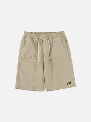 Tntwear® - YES Embroidered Shorts - tntwear1