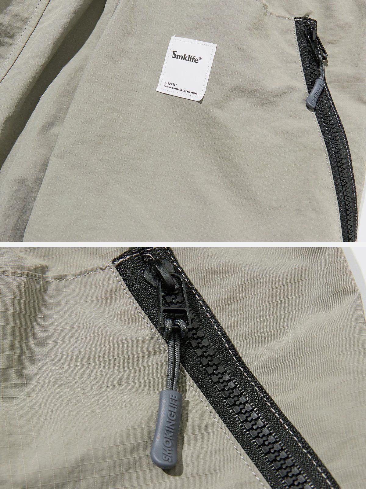 Tntwear® - Zip Multi-Pocket Shorts - tntwear1