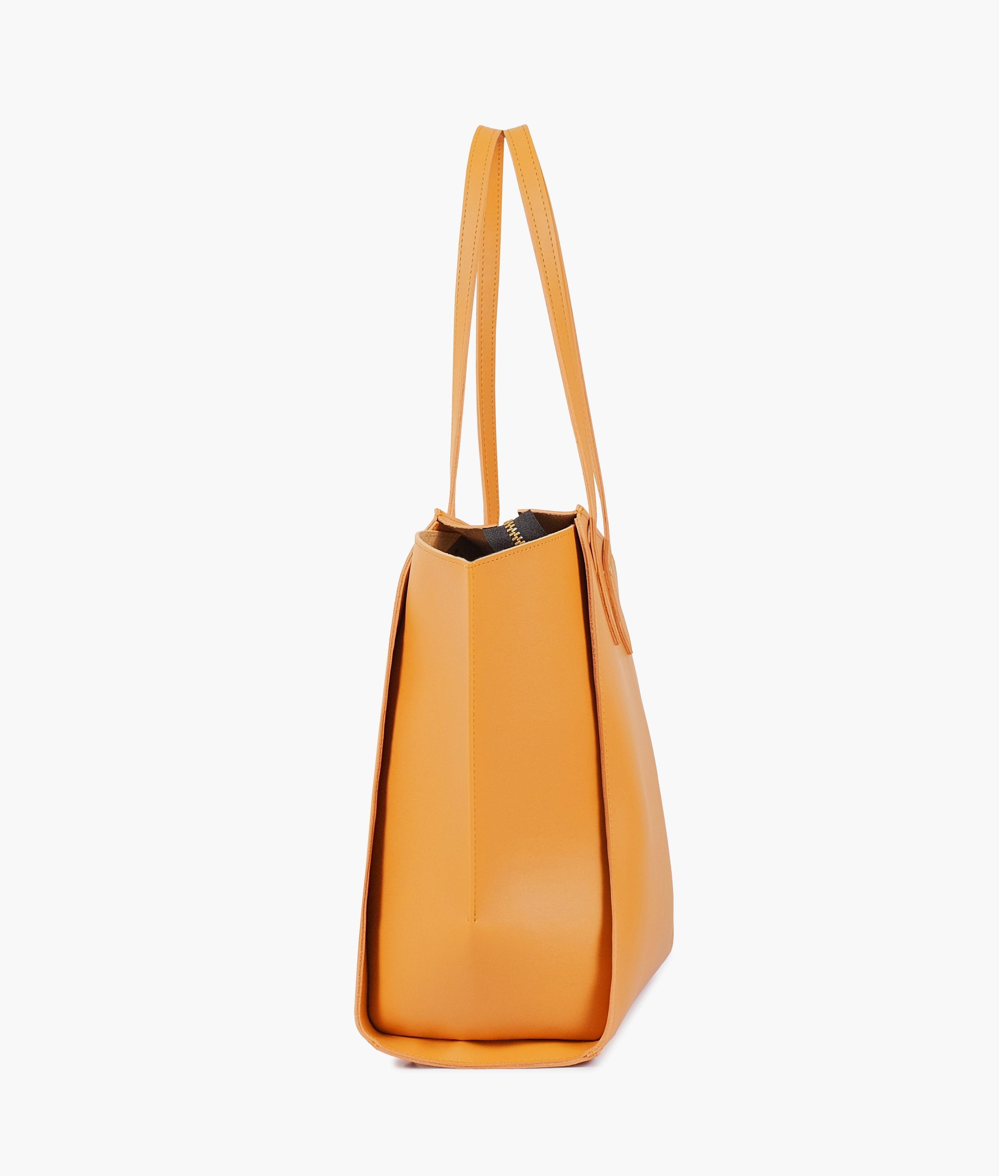 Mustard classic tote bag - tntwear1