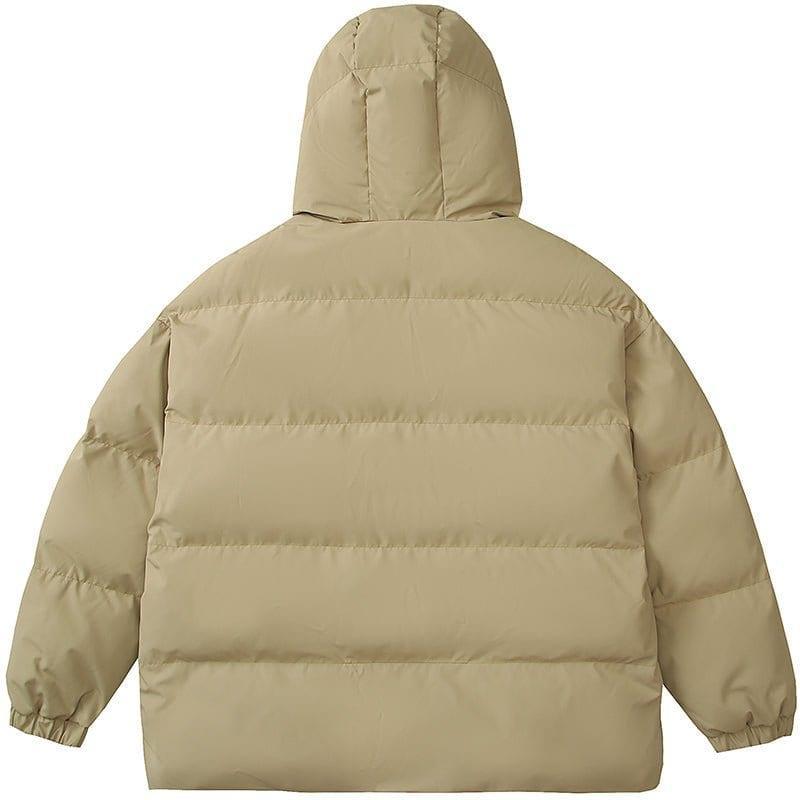 Tntwear® Star Puffer Winter Coat with Horn - tntwear1