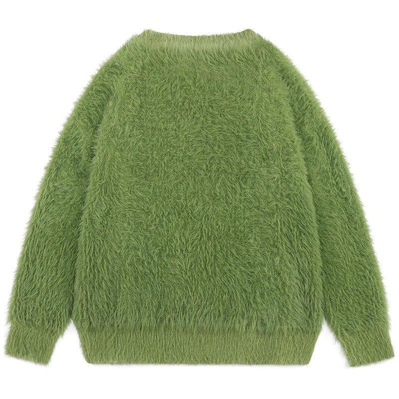 Tntwear® Cozy Jacquard Sweater Embroidery M - tntwear1