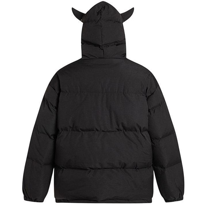 Tntwear® Skeleton Puffer Jacket with Devil Bag - tntwear1