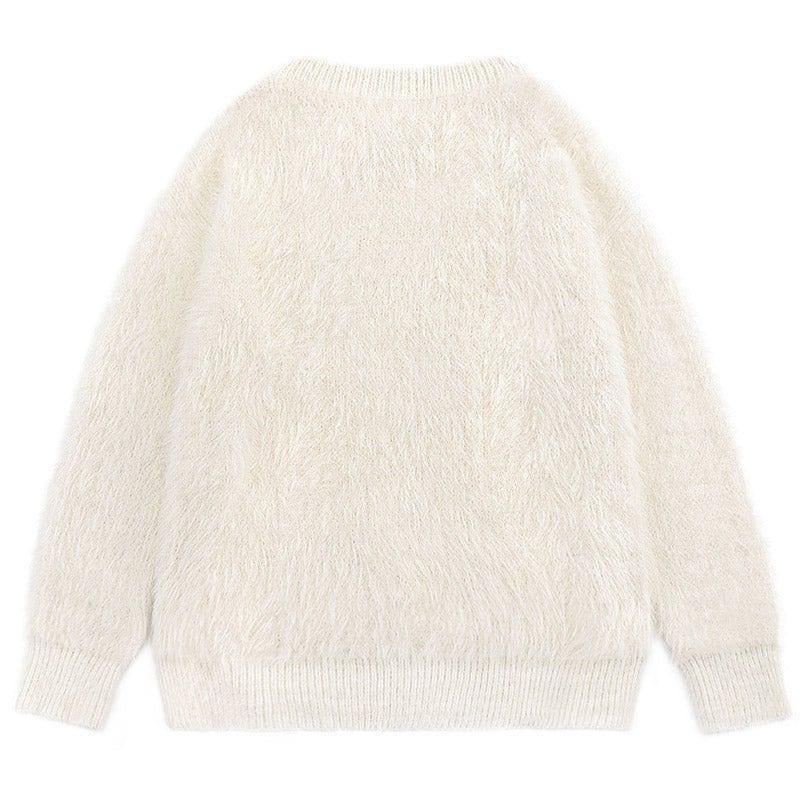 Tntwear® Cozy Jacquard Sweater Embroidery M - tntwear1