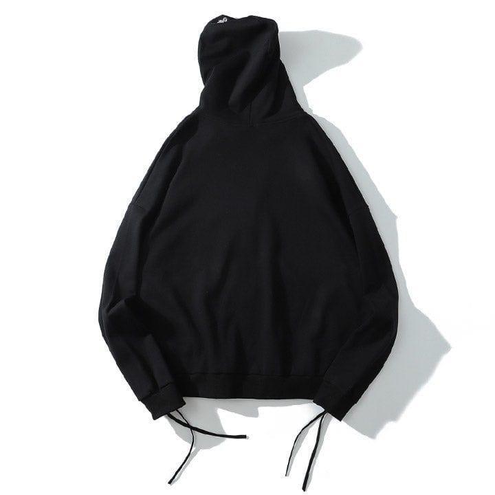 Tntwear® Gothic Black Full Zip Graphic Hoodie - tntwear1