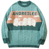 Tntwear Chunky Knit Sweater Rabbits - tntwear1