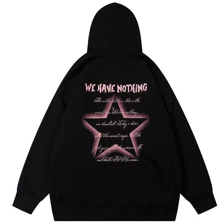 Tntwear® Thicken Star Hoodie With Star Chain - tntwear1