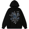 Tntwear® High Street Hoodie Star Patchwork - tntwear1