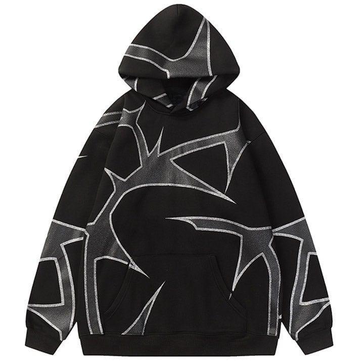 Tntwear® Fleece Pullover Hoodie Thorn - tntwear1
