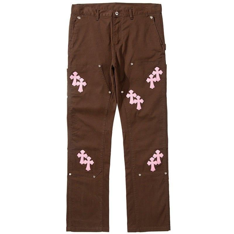 Tntwear Streetwear Slim Fit Jeans Cross Patch - tntwear1