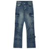 Tntwear® American Style Cargo Jeans Multiple Pockets - tntwear1