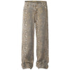 Tntwear® Faded Leopard Print Loose Jeans - tntwear1