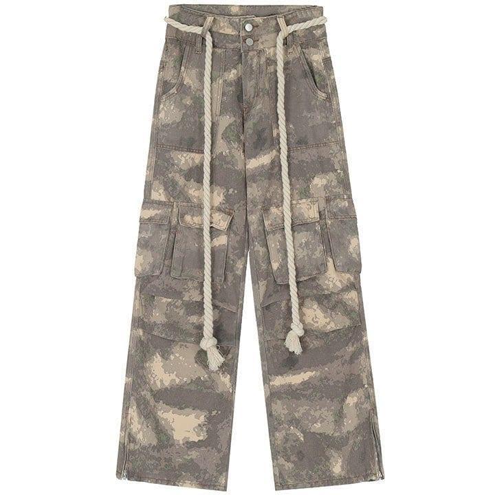 Tntwear® Camo Cargo Pants with Pockets - tntwear1