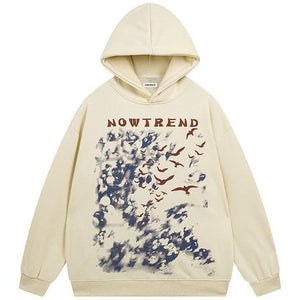 Tntwear® Fleece Hip Hop Hoodie Inkjet Graffiti - tntwear1