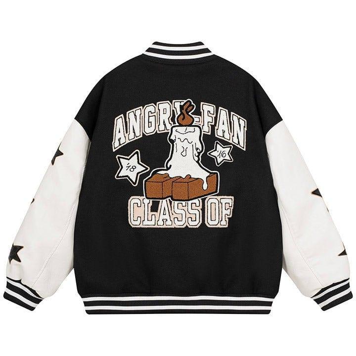 Tntwear® Star Varsity Jacket Class of Candles - tntwear1