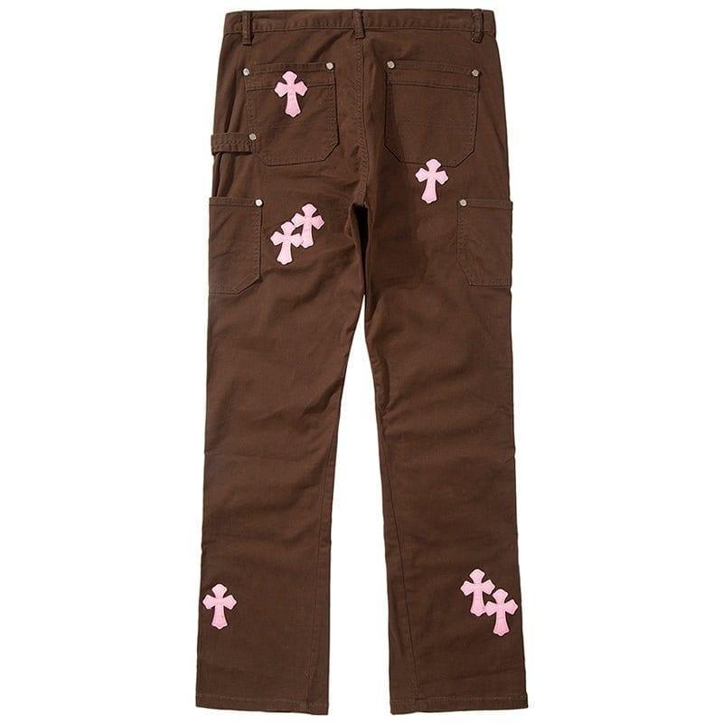 Tntwear Streetwear Slim Fit Jeans Cross Patch - tntwear1