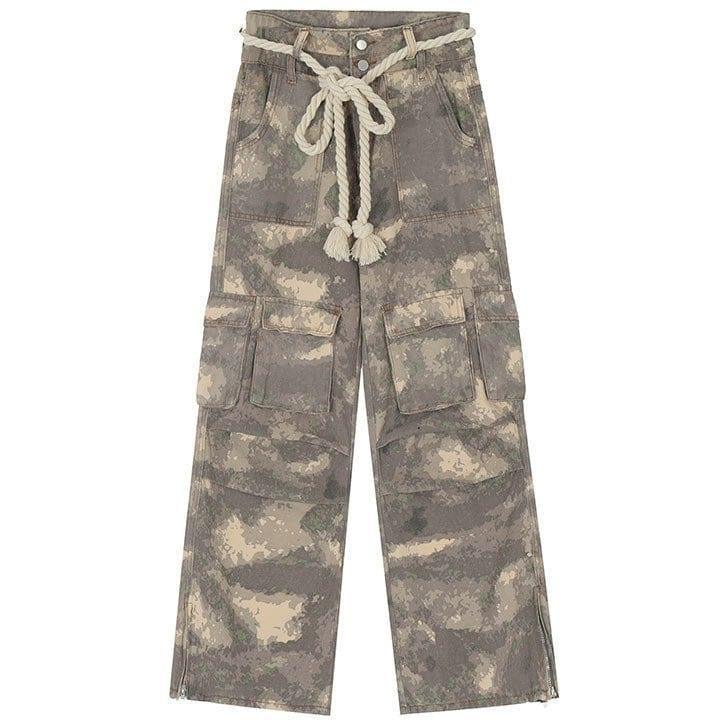 Tntwear® Camo Cargo Pants with Pockets - tntwear1