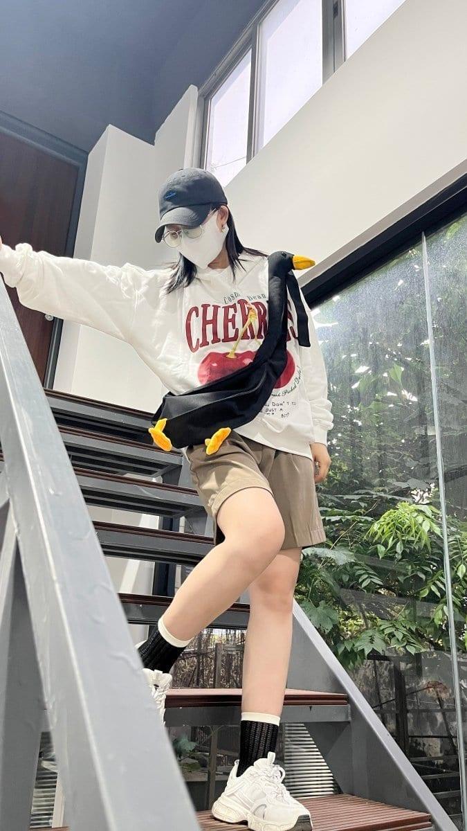 Tntwear® Chic Pullover Hoodie Cherries - tntwear1
