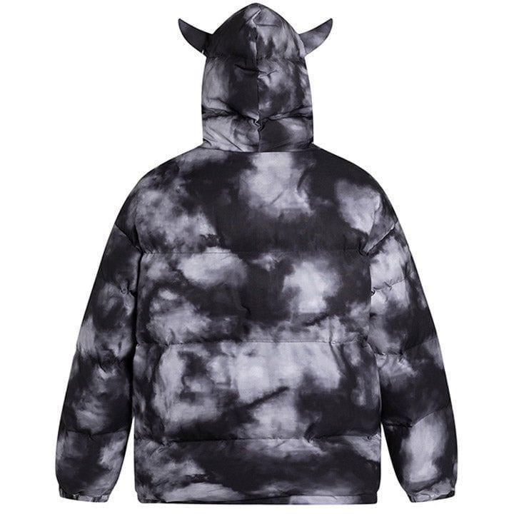 Tntwear® Skeleton Puffer Jacket with Devil Bag - tntwear1
