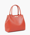 Rust zipper tote bag - tntwear1