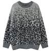 Tntwear® Mohair Knit Sweater Full Leopard - tntwear1