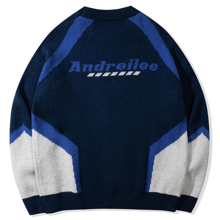 Tntwear® Racing Knitted Sweater ANDREILEE - tntwear1