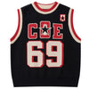 Tntwear® Star Varsity Sweater Vest Number 69 - tntwear1